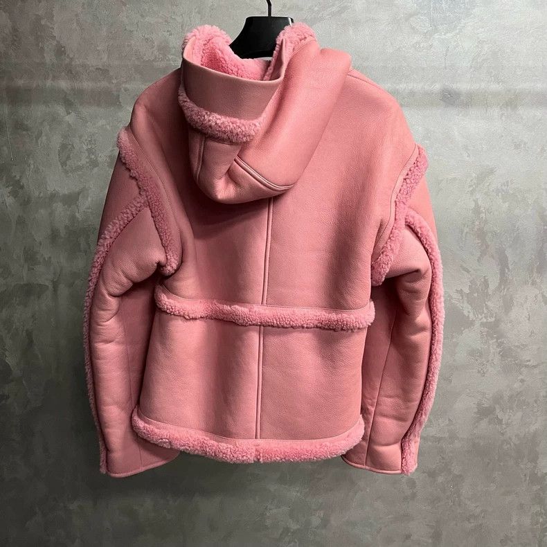 Louis Vuitton Louis Vuitton Pink Fur-Lined Jacket Size US S / EU 44-46 / 1 - 5 Thumbnail