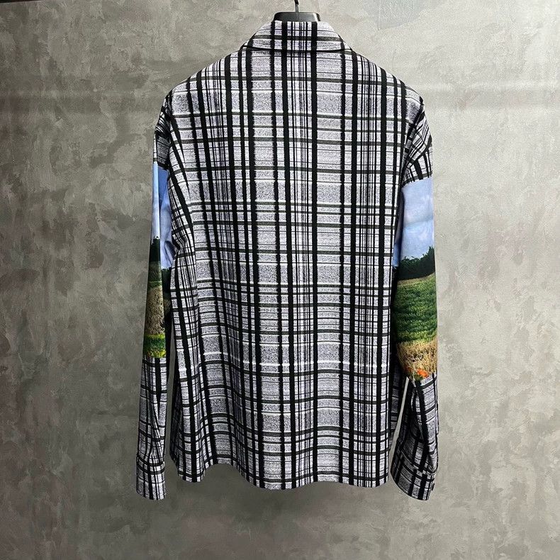 Louis Vuitton Louis Vuitton Multicolor Plaid Long Sleeve Shirt Size US M / EU 48-50 / 2 - 5 Thumbnail