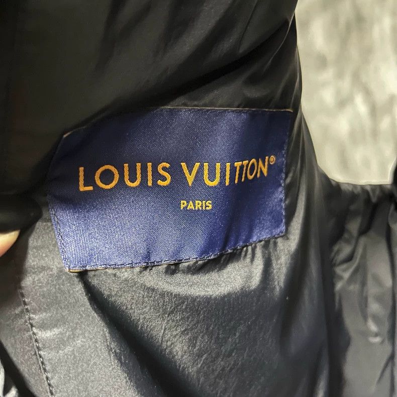 Louis Vuitton Louis Vuitton Black Sleeveless Zip Vest Size US XXL / EU 58 / 5 - 4 Thumbnail
