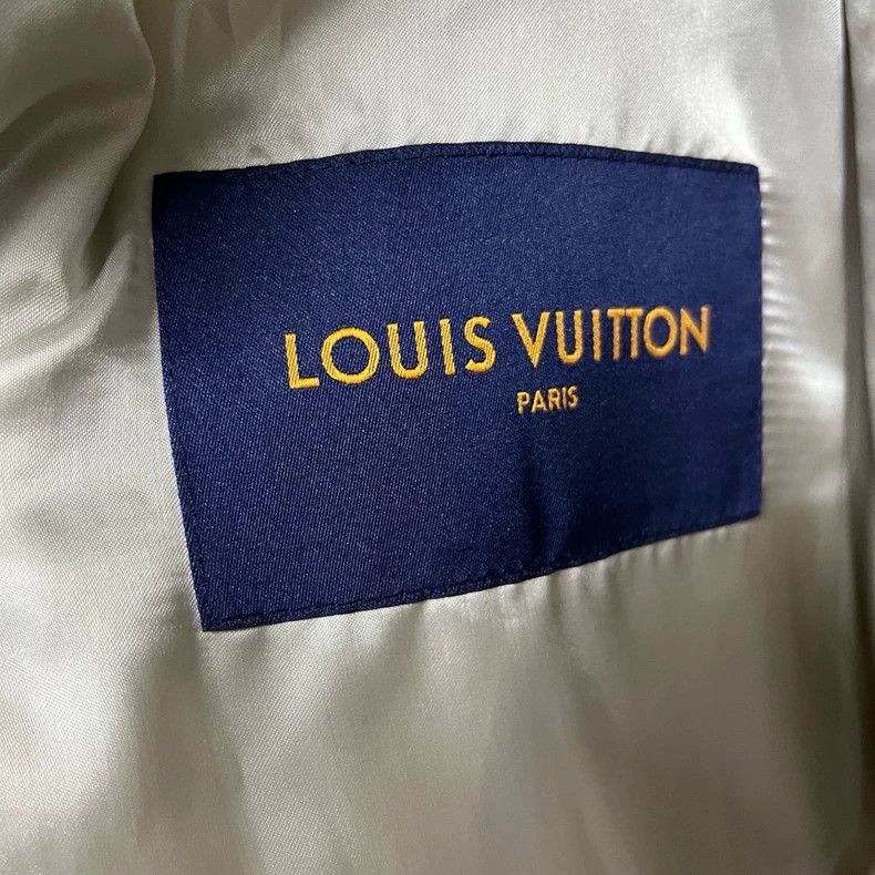 Louis Vuitton Louis Vuitton Color Block Long Sleeve Baseball Jacket Size US XXL / EU 58 / 5 - 4 Thumbnail