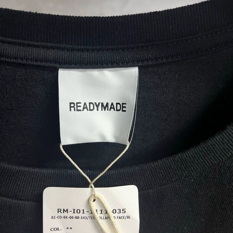 READYMADE Black Smiley Face Casual Round Neck Tee Size US XL / EU 56 / 4 - 3 Thumbnail