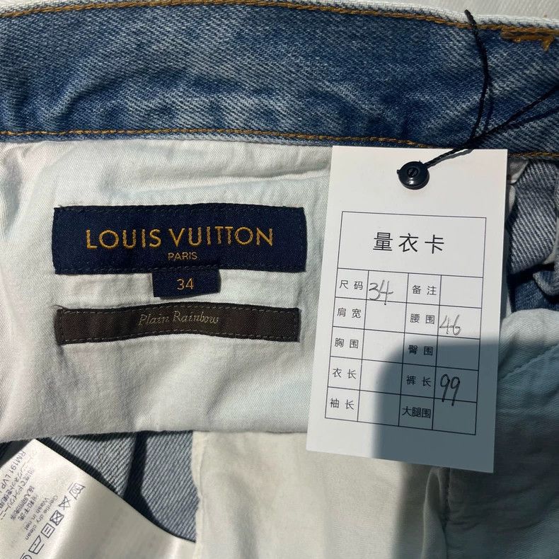 Louis Vuitton Louis Vuitton Blue Casual Flare Denim Pants Size US 34 / EU 50 - 3 Thumbnail