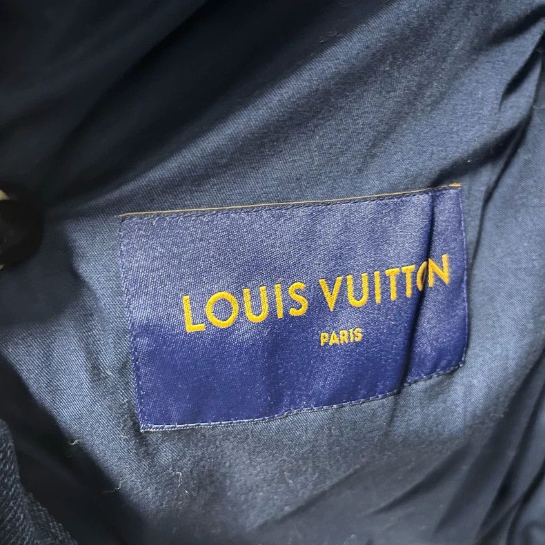 Louis Vuitton Louis Vuitton Blue Logo Denim Jacket Size US L / EU 52-54 / 3 - 4 Thumbnail