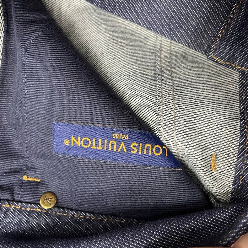 Louis Vuitton Louis Vuitton Blue Denim Flared Pants Size US 28 / EU 44 - 3 Thumbnail