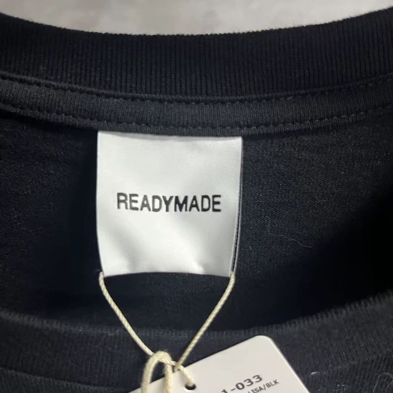 READYMADE Black Graphic Print Casual Round Neck T-Shirt Size US XXL / EU 58 / 5 - 2 Thumbnail