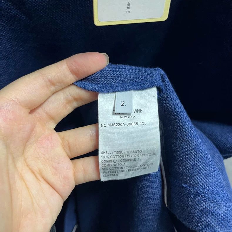 Thom Browne Thom Browne Blue Striped Short Sleeve T-Shirt Size US S / EU 44-46 / 1 - 9 Thumbnail