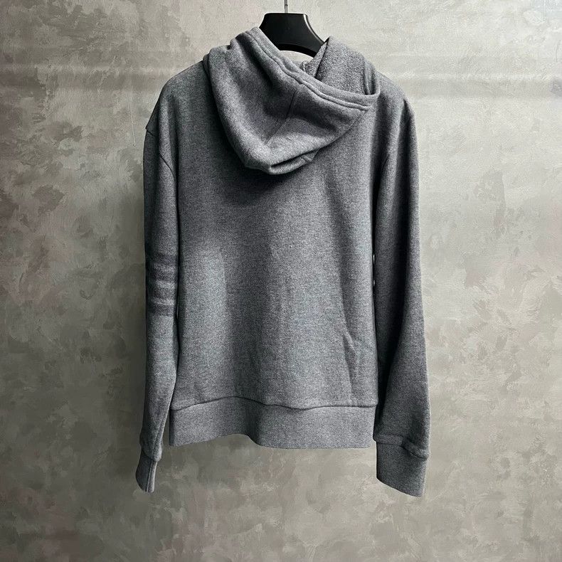 Thom Browne Thom Browne Gray Classic Hoodie with Pocket Size US M / EU 48-50 / 2 - 5 Thumbnail