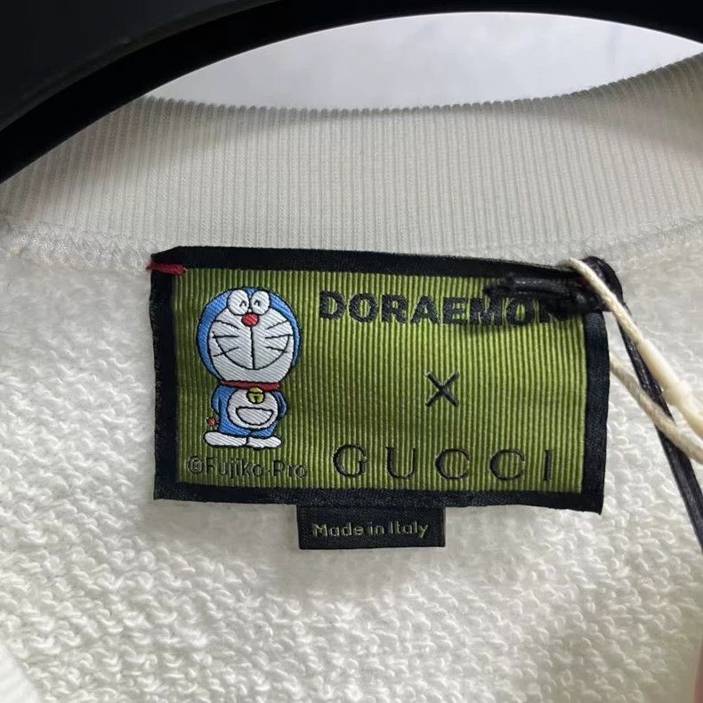 Gucci Gucci Ivory White Long Sleeve Sweatshirt Size US XXS / EU 40 - 2 Thumbnail