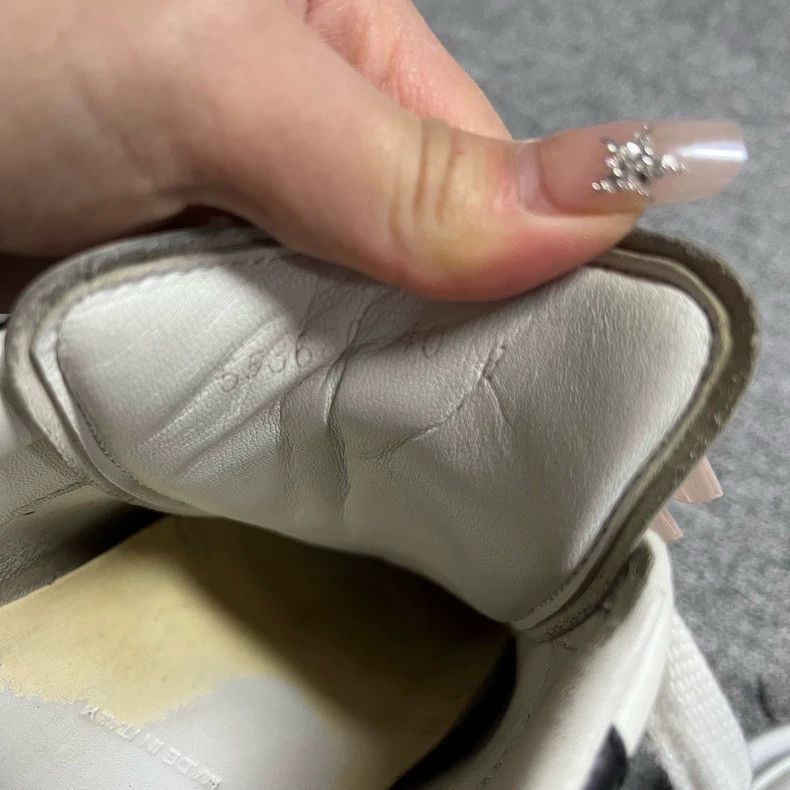 Alexander McQueen Alexander McQueen Smooth Leather Low-Top Sneakers Size US 7 / EU 40 - 4 Thumbnail