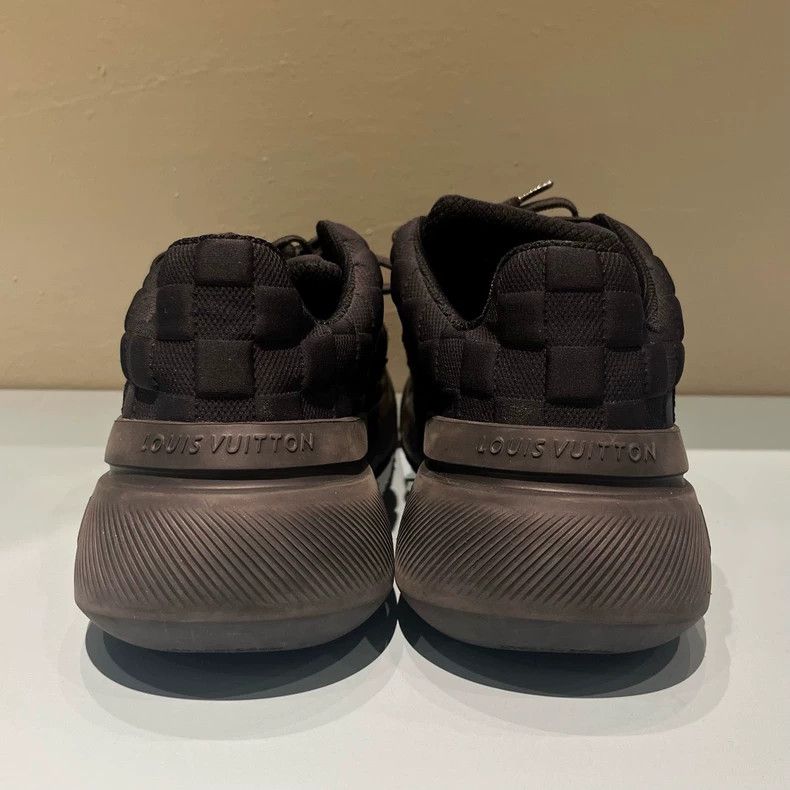 Louis Vuitton Louis Vuitton Black Low-Top Casual Sneakers Size US 8 / EU 41 - 4 Thumbnail