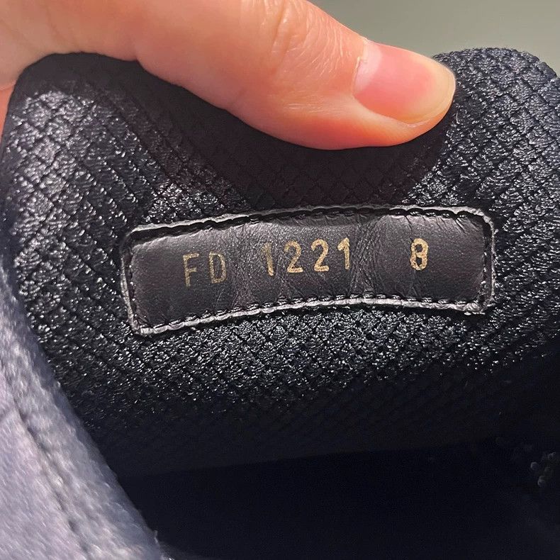 Louis Vuitton Louis Vuitton Black Low-Top Casual Sneakers Size US 8 / EU 41 - 5 Thumbnail