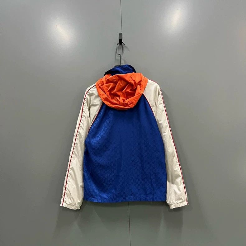 Gucci GUCCI Color Block Printed Jacket Size 48 Size US L / EU 52-54 / 3 - 2 Thumbnail