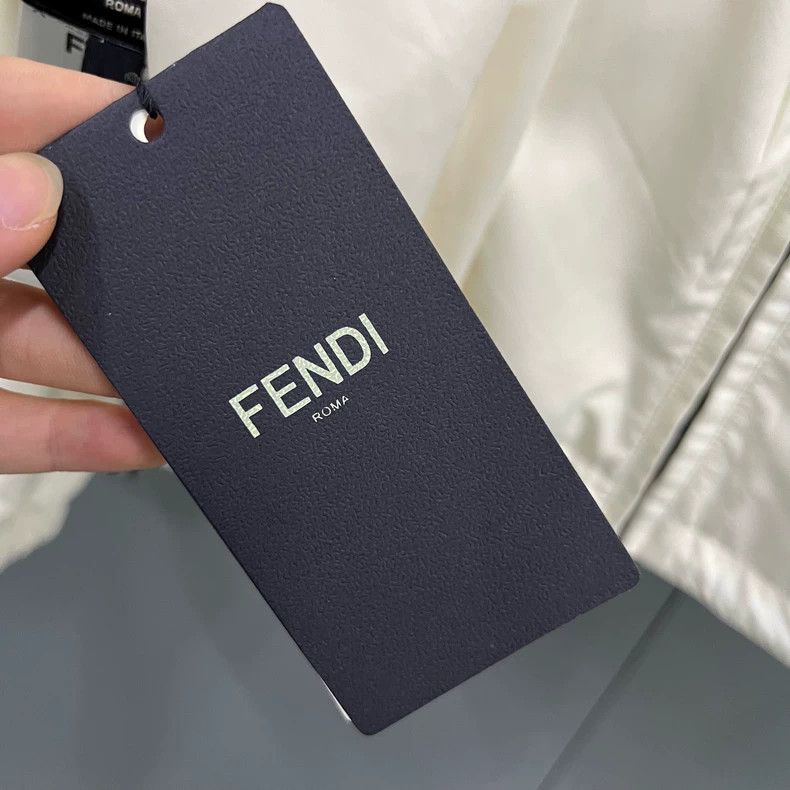 Fendi Fendi White Double F Reversible Jacket Size US L / EU 52-54 / 3 - 5 Thumbnail