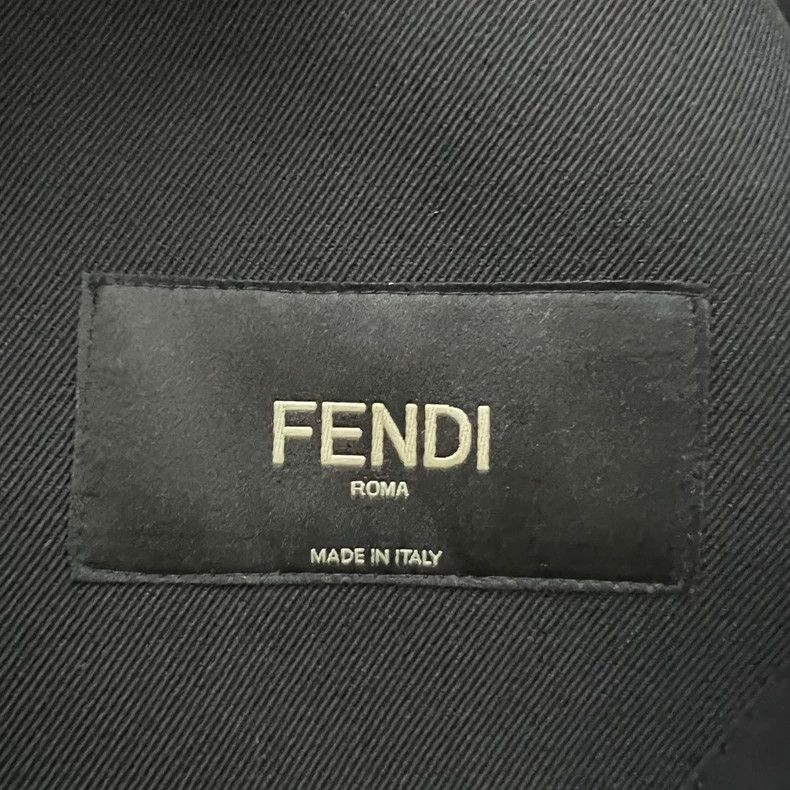 Fendi FENDI Black Casual Blazer Size 52 Size US L / EU 52-54 / 3 - 3 Thumbnail