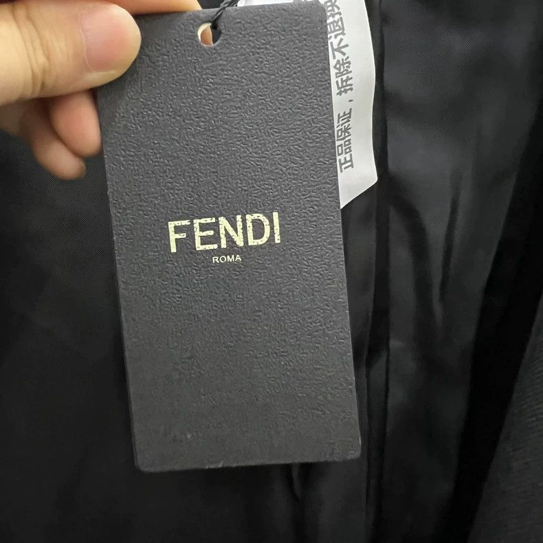 Fendi FENDI Black Casual Blazer Size 52 Size US L / EU 52-54 / 3 - 6 Thumbnail