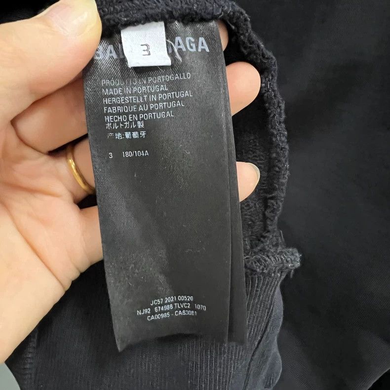 Balenciaga Balenciaga Love Letter Embroidery Hoodie Size US M / EU 48-50 / 2 - 5 Thumbnail