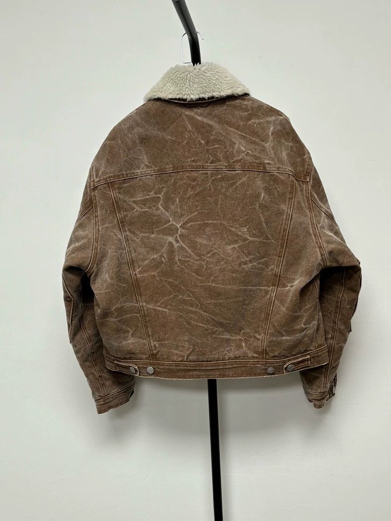 Acne Studios Acne Studios Brown Loose Fit Casual Jacket Size US M / EU 48-50 / 2 - 2 Thumbnail