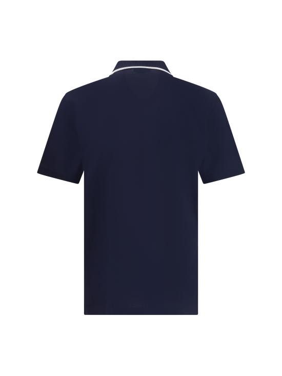 Salvatore Ferragamo SALVATORE FERRAGAMO Men Polo Shirts 784281 001 BLUE Size US S / EU 44-46 / 1 - 2 Thumbnail
