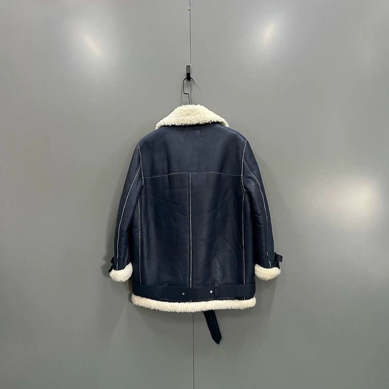 Acne Studios Acne Studios Shearling Lined Leather Jacket Size US M / EU 48-50 / 2 - 2 Thumbnail
