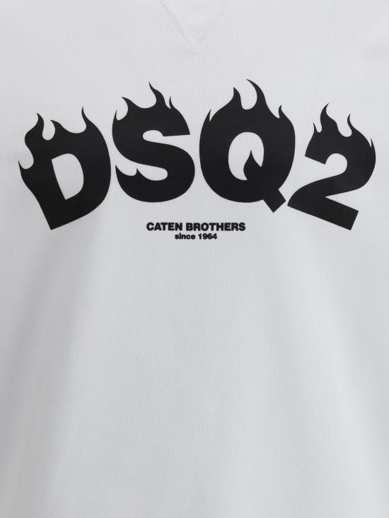 Dsquared2 DSQUARED2 Men Hoodies S71GU0717S25551 100 WHITE Size US S / EU 44-46 / 1 - 3 Thumbnail