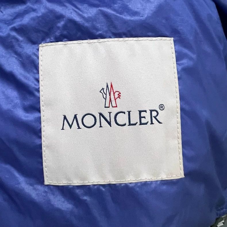 Moncler Moncler Blue Logo Down Vest Size 2 Size US M / EU 48-50 / 2 - 3 Thumbnail