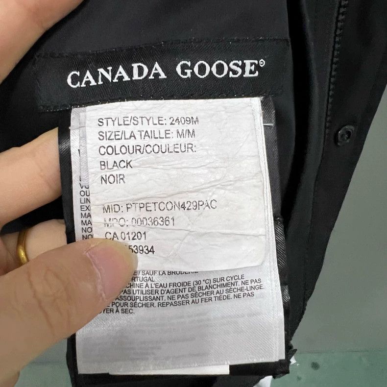Canada Goose Canada Goose Black Long Sleeve Windbreaker Jacket Size US M / EU 48-50 / 2 - 4 Thumbnail