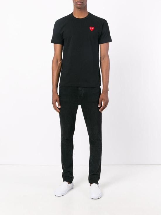 Comme des Garcons COMME DES GARCONS Men T-Shirts P1T108 BLACK Size US S / EU 44-46 / 1 - 2 Thumbnail