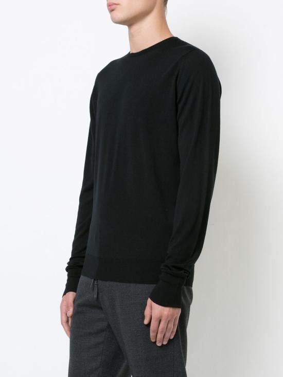 John Smedley JOHN SMEDLEY Men Sweater MARCUS BLACK Size US XXL / EU 58 / 5 - 3 Thumbnail