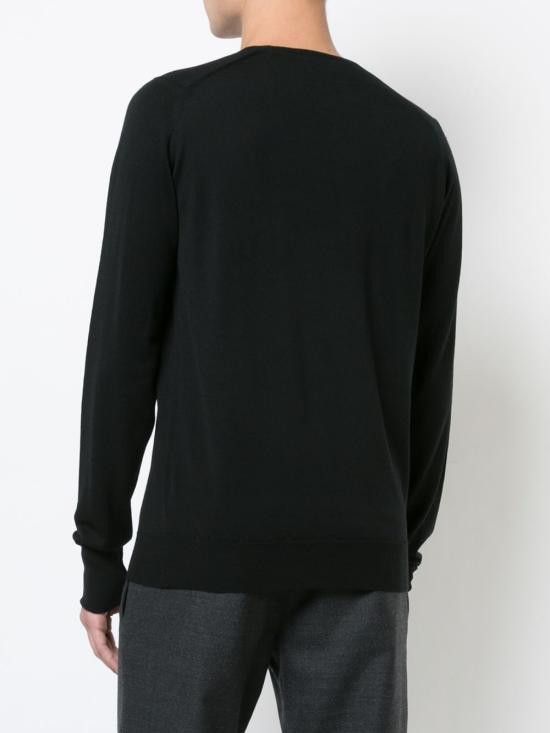 John Smedley JOHN SMEDLEY Men Sweater MARCUS BLACK Size US XXL / EU 58 / 5 - 4 Thumbnail