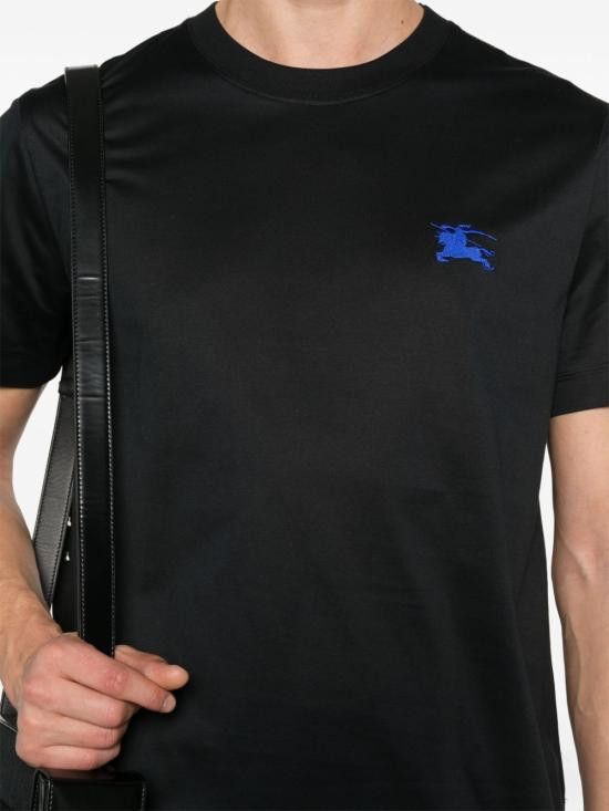 Burberry BURBERRY Men T-Shirts 8107453 BLACK Size US L / EU 52-54 / 3 - 3 Thumbnail