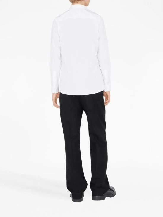 Burberry BURBERRY Men Long Tops 8071465 WHITE Size US S / EU 44-46 / 1 - 2 Thumbnail