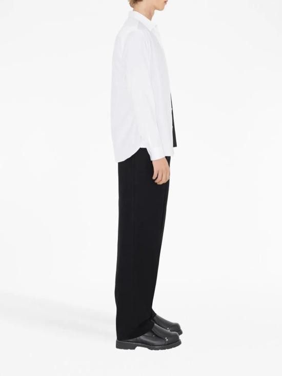 Burberry BURBERRY Men Long Tops 8071465 WHITE Size US M / EU 48-50 / 2 - 3 Thumbnail