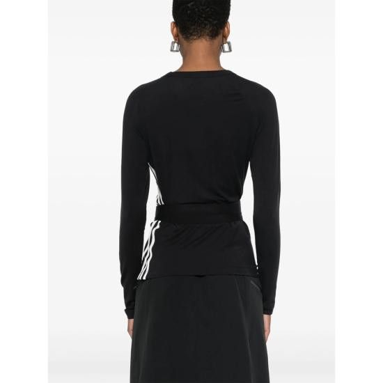 Y-3 Y-3 Women Tops JD6003 BLACK Size M / US 6-8 / IT 42-44 - 2 Thumbnail