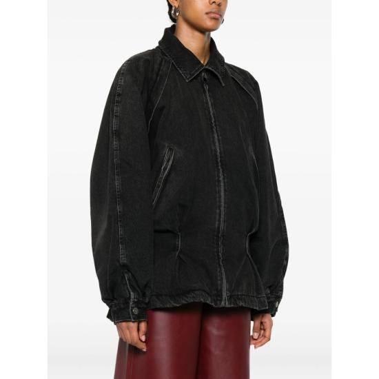Haikure HAIKURE Women Denim Jackets HEW09119 DF174 L0893 BLACK Size S / US 4 / IT 40 - 3 Thumbnail