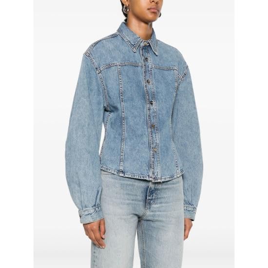 Haikure HAIKURE Women Denim Jackets HEW06092 DF127 L0892 BLUE Size M / US 6-8 / IT 42-44 - 5 Thumbnail