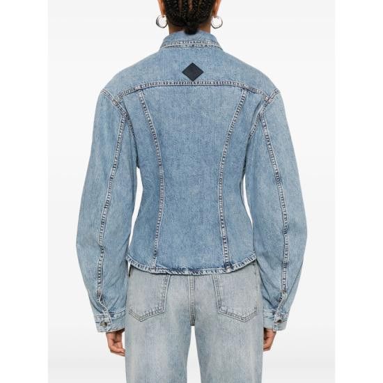 Haikure HAIKURE Women Denim Jackets HEW06092 DF127 L0892 BLUE Size M / US 6-8 / IT 42-44 - 3 Thumbnail