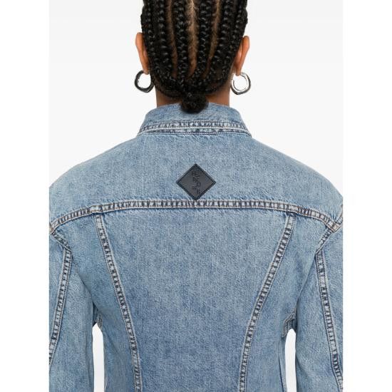 Haikure HAIKURE Women Denim Jackets HEW06092 DF127 L0892 BLUE Size M / US 6-8 / IT 42-44 - 2 Thumbnail