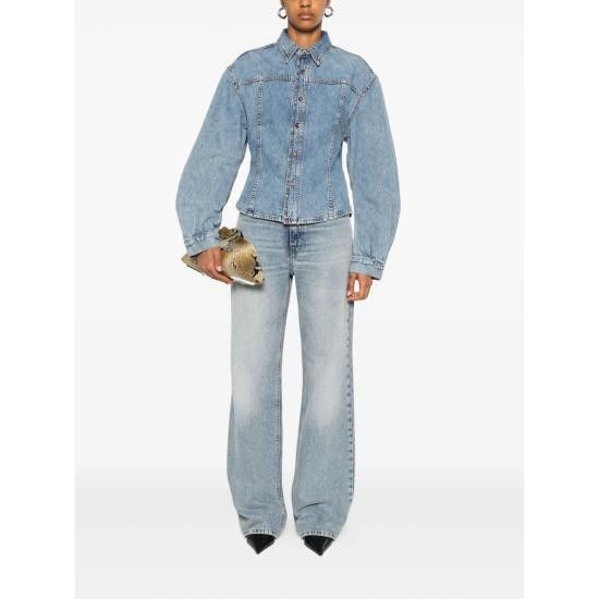 Haikure HAIKURE Women Denim Jackets HEW06092 DF127 L0892 BLUE Size M / US 6-8 / IT 42-44 - 4 Thumbnail