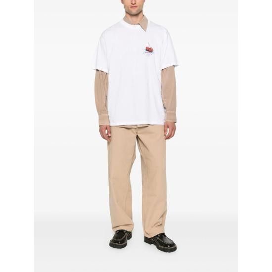 Carhartt CARHARTT Men T-Shirts I035208 02XX WHITE Size US XXL / EU 58 / 5 - 2 Thumbnail