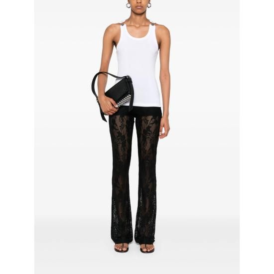 Jean Paul Gaultier JEAN PAUL GAULTIER Women Tops TO380 J014 01 WHITE Size XS / US 0-2 / IT 36-38 - 4 Thumbnail