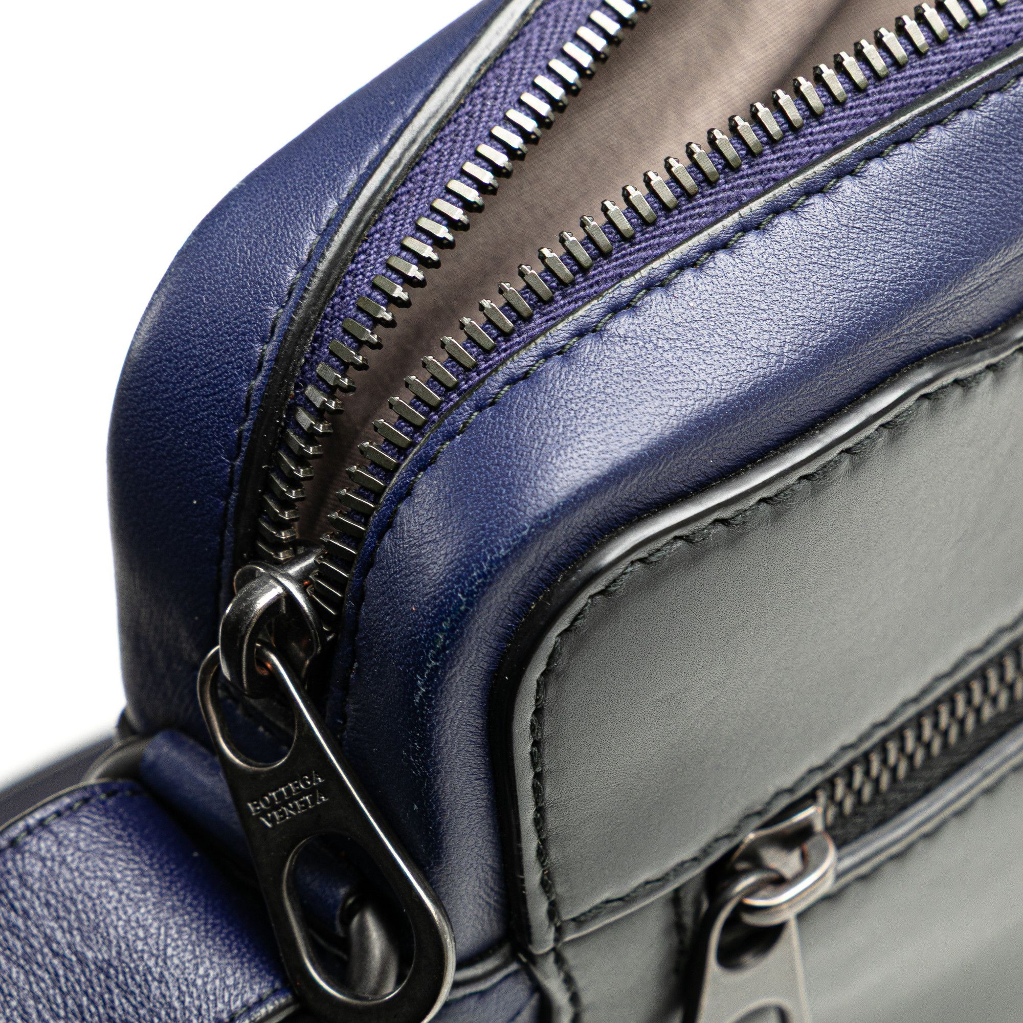 Bottega Veneta Bottega Veneta Intrecciato Trimmed Leather Crossbody Size ONE SIZE - 8 Thumbnail
