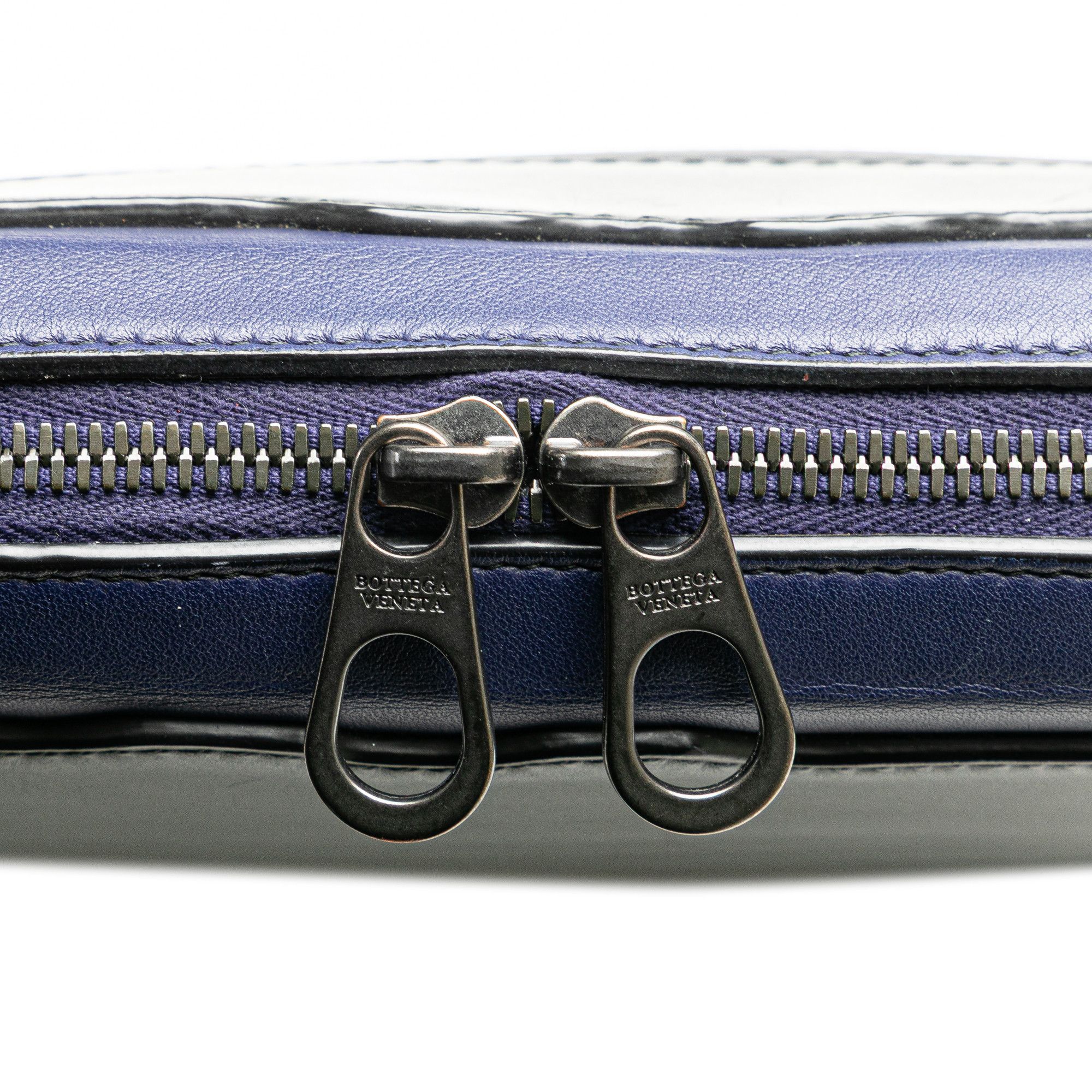 Bottega Veneta Bottega Veneta Intrecciato Trimmed Leather Crossbody Size ONE SIZE - 7 Thumbnail