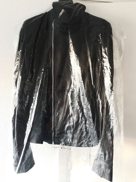 Rick Owens NEW w TAGS RICK OWENS FAUN BAUHAUS MOLLINO BIKER JACKET ...