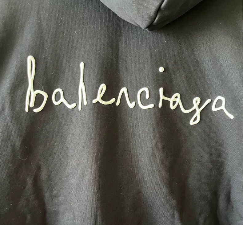 Balenciaga Balenciaga Heart Logo Hooded Sweatshirt Size US M / EU 48-50 / 2 - 4 Thumbnail