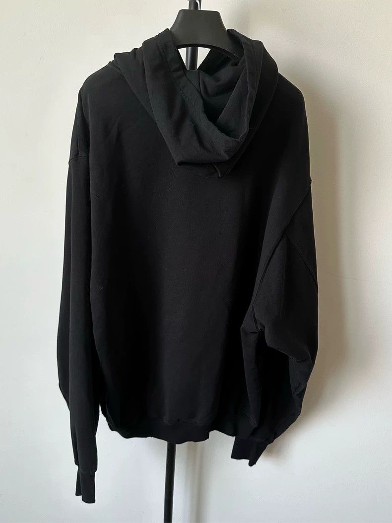 Balenciaga Balenciaga Black Letter Print Hoodie Unisex Size US XXS / EU 40 - 2 Thumbnail