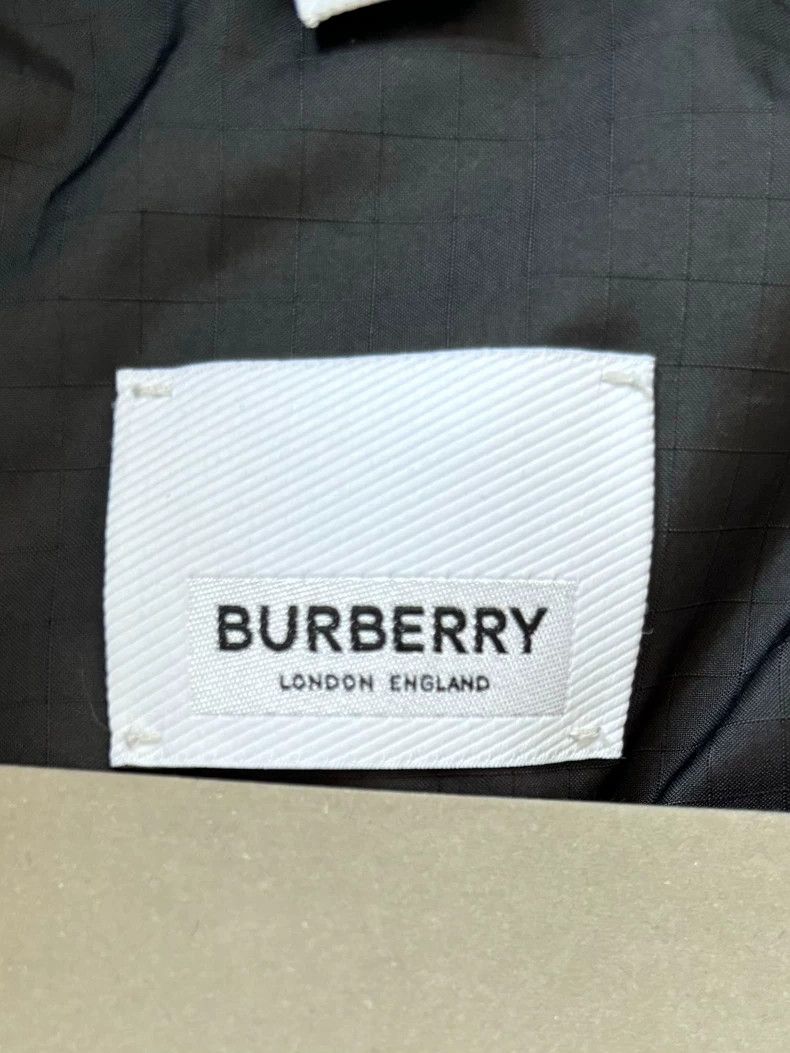 Burberry Burberry Black Logo Print Hooded Jacket Size US L / EU 52-54 / 3 - 4 Thumbnail