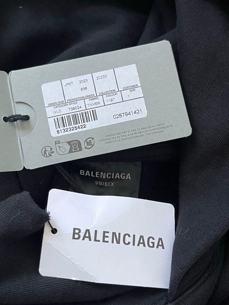 Balenciaga Balenciaga Color Logo Print Pullover Hoodie Size US M / EU 48-50 / 2 - 5 Thumbnail