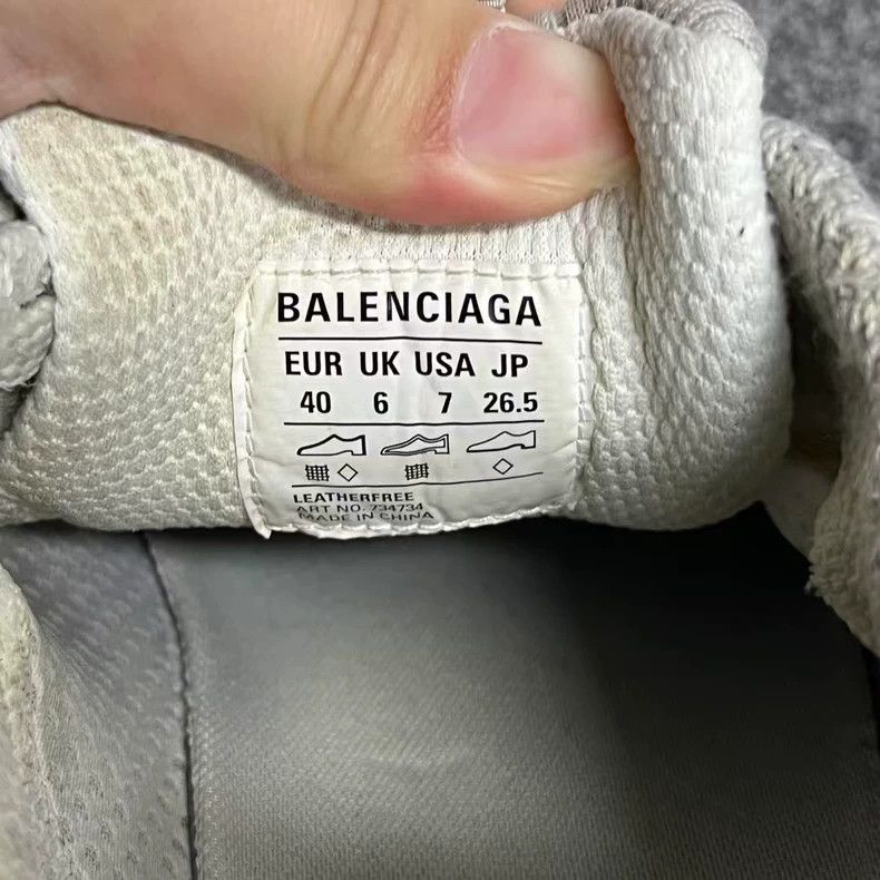 Balenciaga Balenciaga Beige Low Top Dad Sneakers Size US 8.5 / EU 41-42 - 4 Thumbnail
