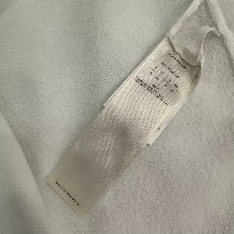 Rick Owens Rick Owens White Long Sleeve Sweatshirt Size S Size US S / EU 44-46 / 1 - 3 Thumbnail