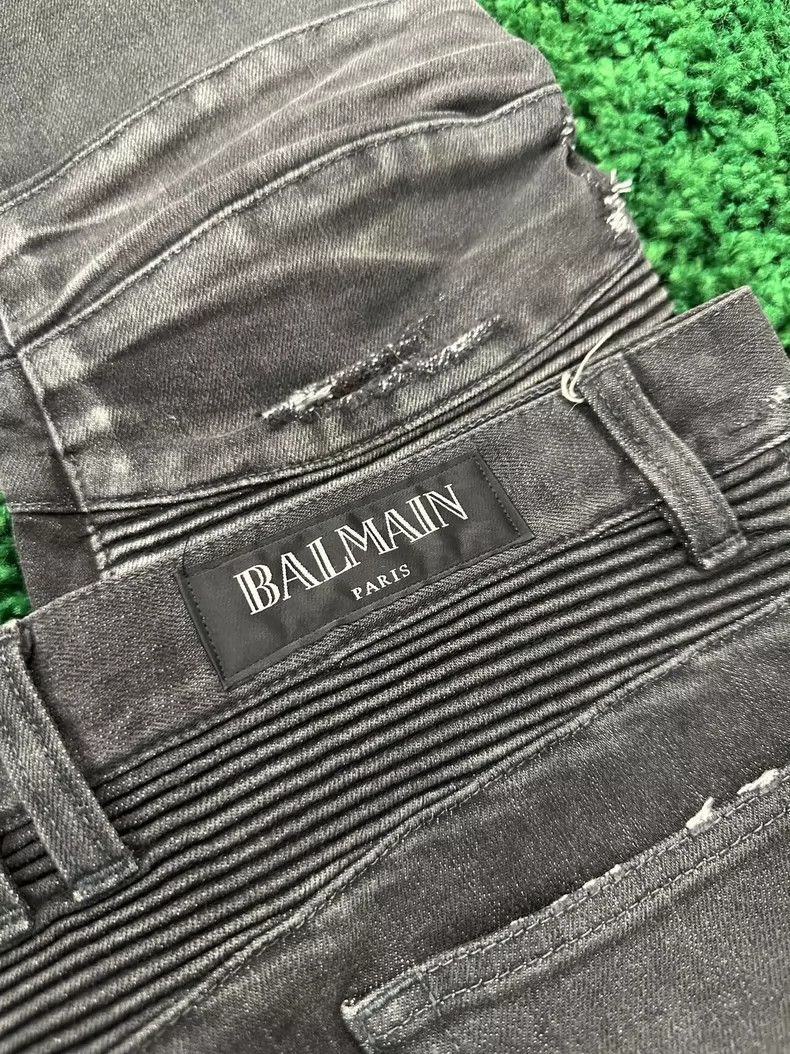 Balmain Balmain Classic Gray Denim Pants Size 30 Size US 30 / EU 46 - 3 Thumbnail